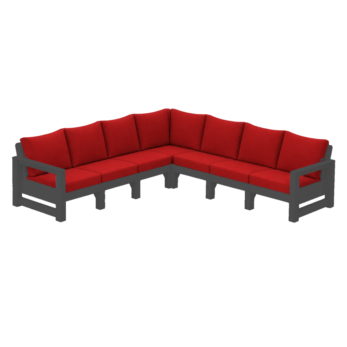 Modern Outdoor 7 Seater Sectional