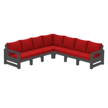 Modern Outdoor 7 Seater Sectional