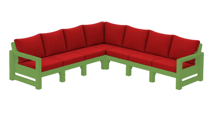 Modern Outdoor 7 Seater Sectional