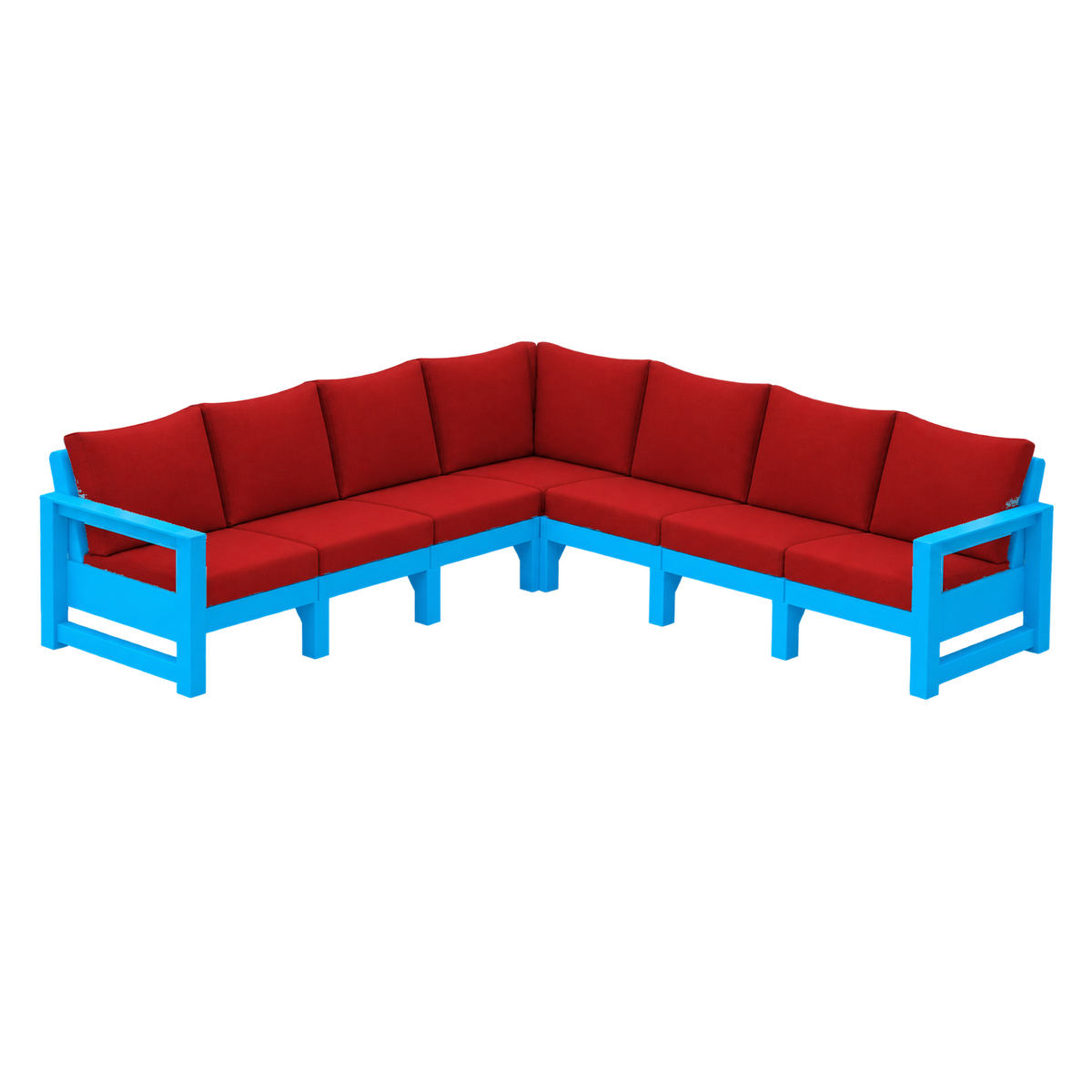 Modern Outdoor 7 Seater Sectional
