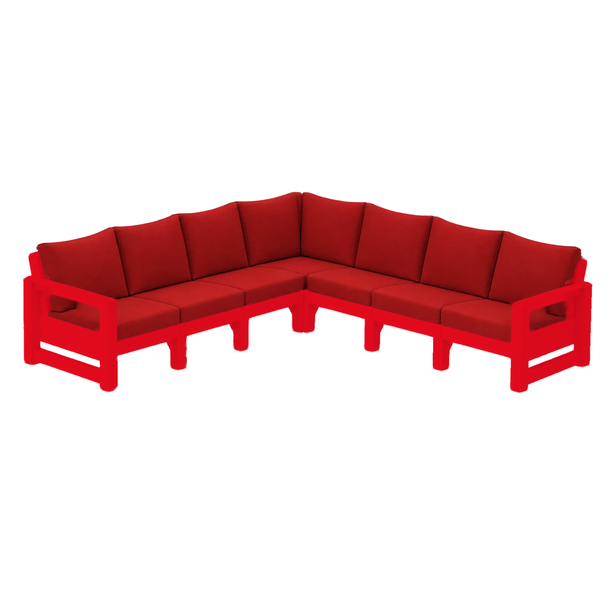 Modern Outdoor 7 Seater Sectional