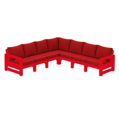 Modern Outdoor 7 Seater Sectional