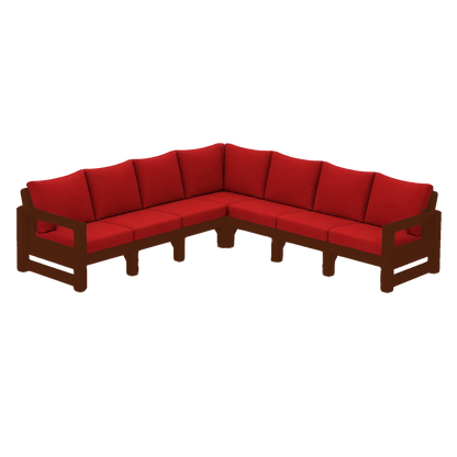 Modern Outdoor 7 Seater Sectional
