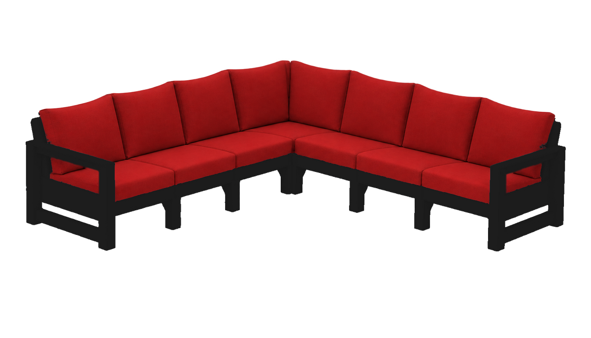 Modern Outdoor 7 Seater Sectional