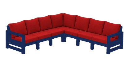 Modern Outdoor 7 Seater Sectional
