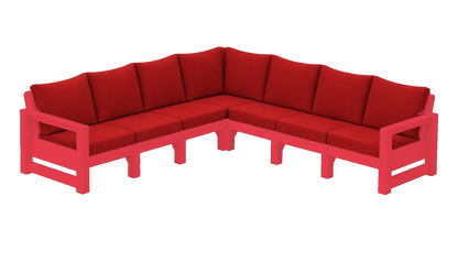 Modern Outdoor 7 Seater Sectional