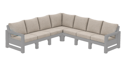 Modern Outdoor 7 Seater Sectional