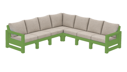 Modern Outdoor 7 Seater Sectional