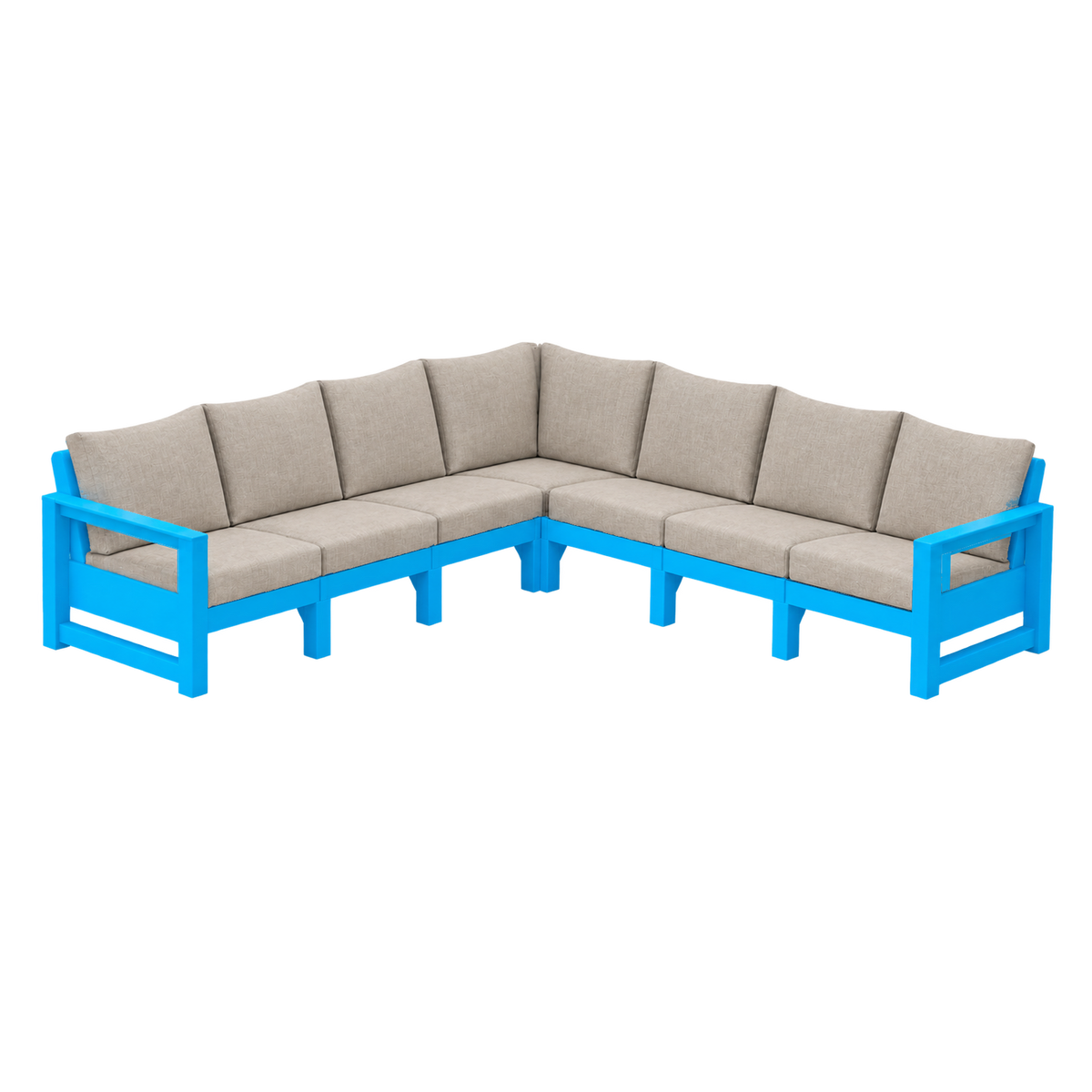 Modern Outdoor 7 Seater Sectional