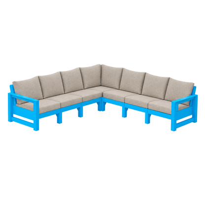 Modern Outdoor 7 Seater Sectional