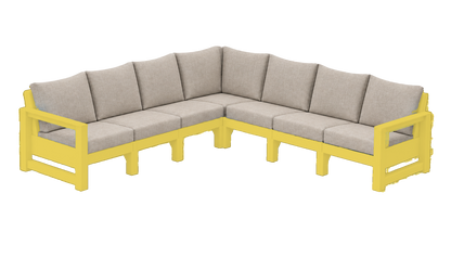 Modern Outdoor 7 Seater Sectional
