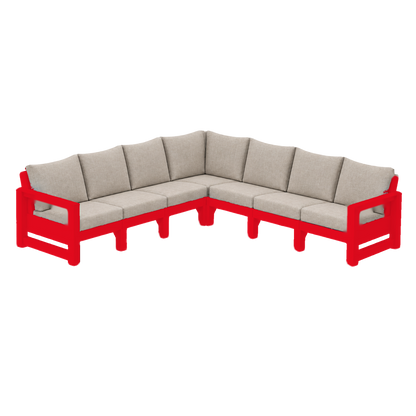 Modern Outdoor 7 Seater Sectional