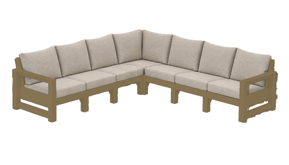 Modern Outdoor 7 Seater Sectional