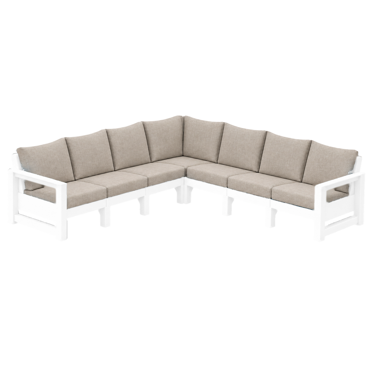 Modern Outdoor 7 Seater Sectional