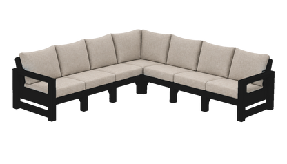 Modern Outdoor 7 Seater Sectional