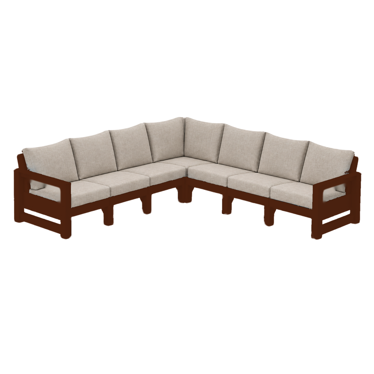 Modern Outdoor 7 Seater Sectional