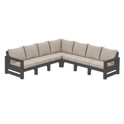 Modern Outdoor 7 Seater Sectional