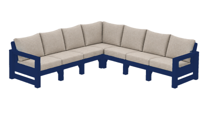 Modern Outdoor 7 Seater Sectional