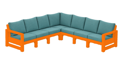 Modern Outdoor 7 Seater Sectional