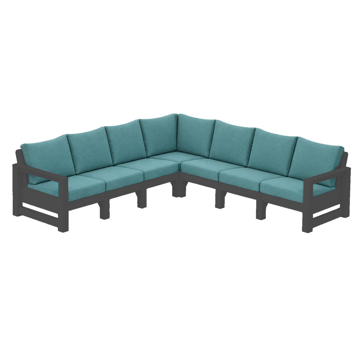 Modern Outdoor 7 Seater Sectional