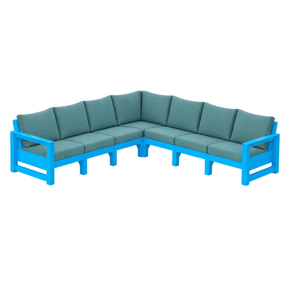 Modern Outdoor 7 Seater Sectional