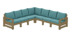 Modern Outdoor 7 Seater Sectional