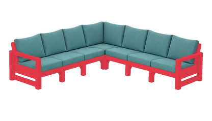 Modern Outdoor 7 Seater Sectional