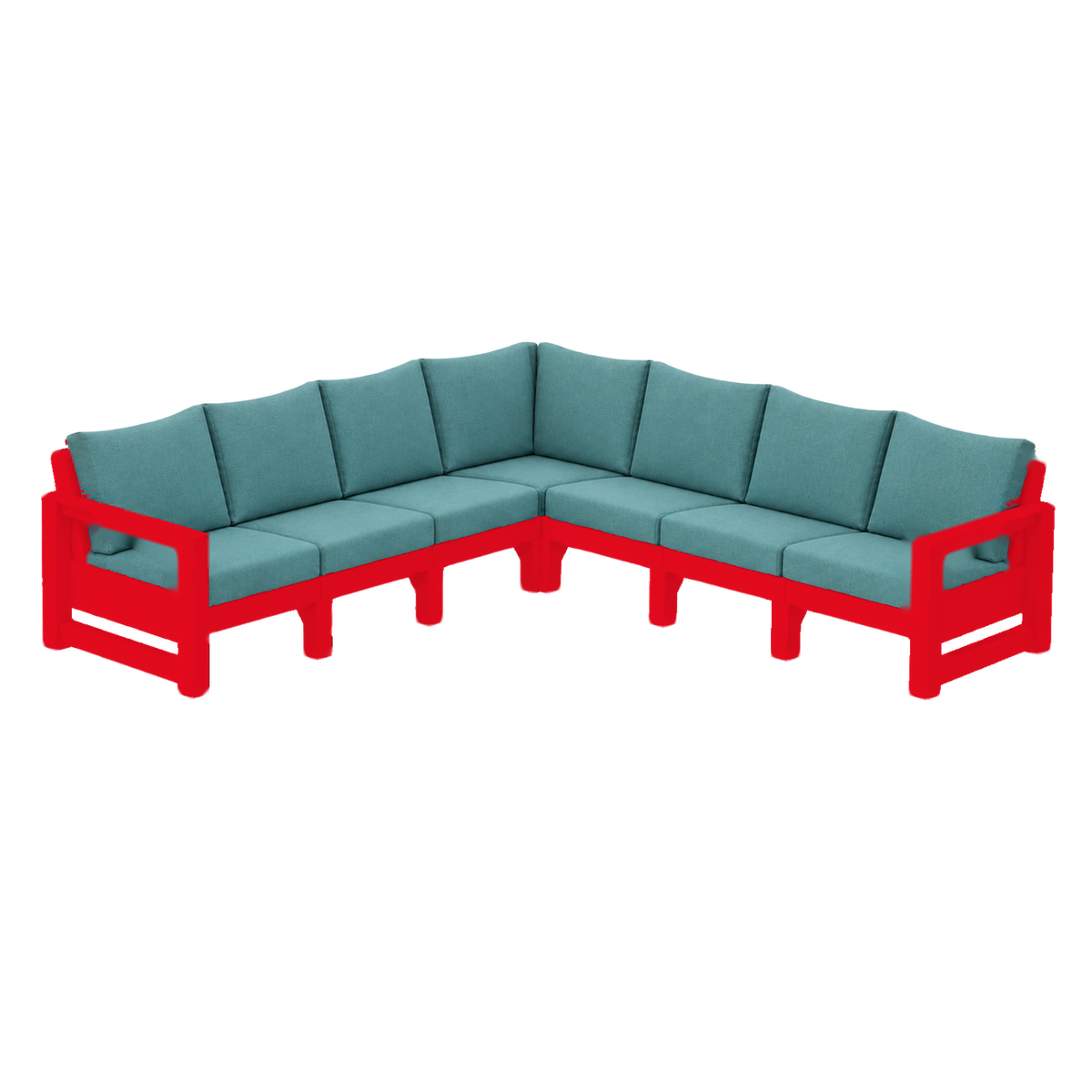 Modern Outdoor 7 Seater Sectional