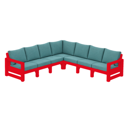 Modern Outdoor 7 Seater Sectional