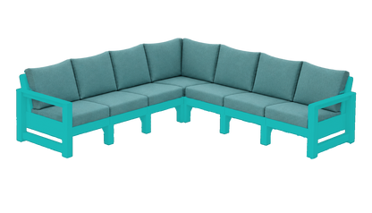 Modern Outdoor 7 Seater Sectional