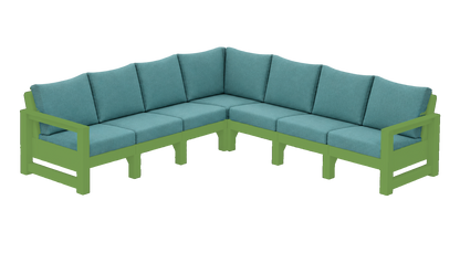 Modern Outdoor 7 Seater Sectional