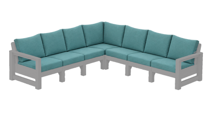 Modern Outdoor 7 Seater Sectional