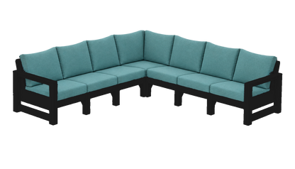 Modern Outdoor 7 Seater Sectional