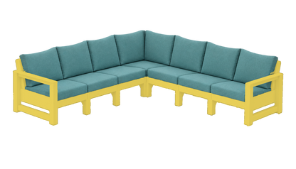 Modern Outdoor 7 Seater Sectional