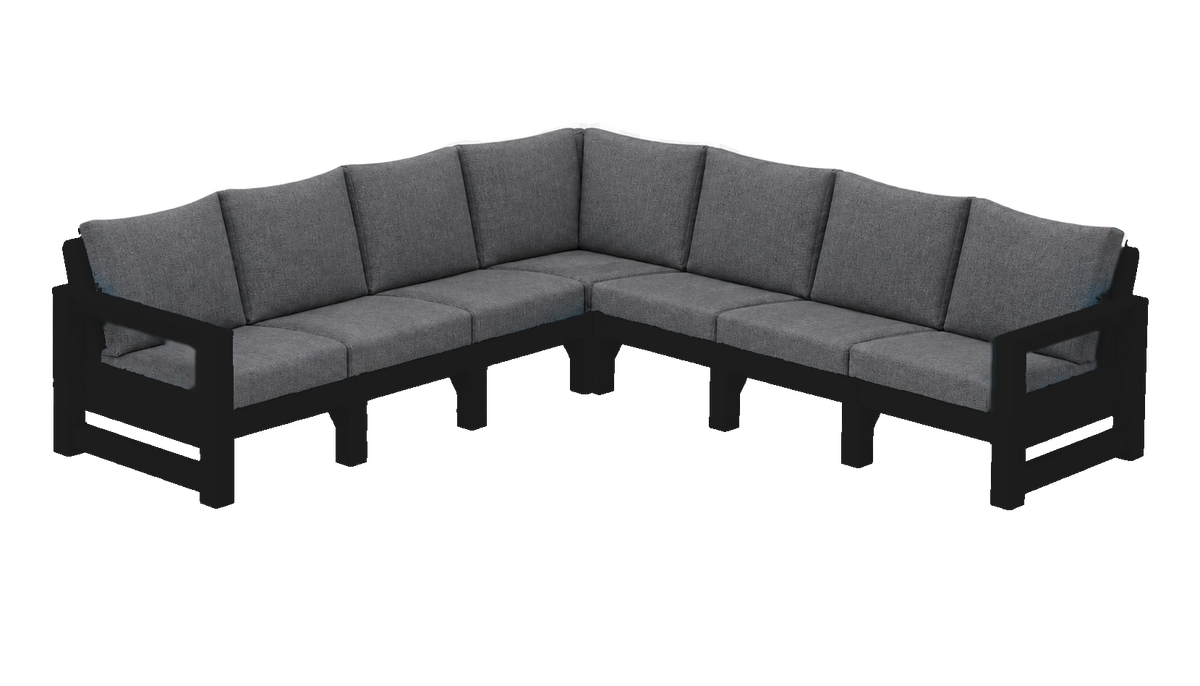 Modern Outdoor 7 Seater Sectional