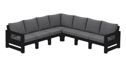 Modern Outdoor 7 Seater Sectional