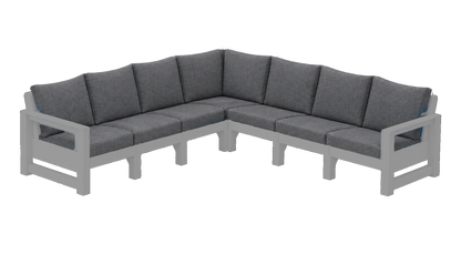 Modern Outdoor 7 Seater Sectional