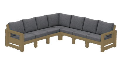 Modern Outdoor 7 Seater Sectional