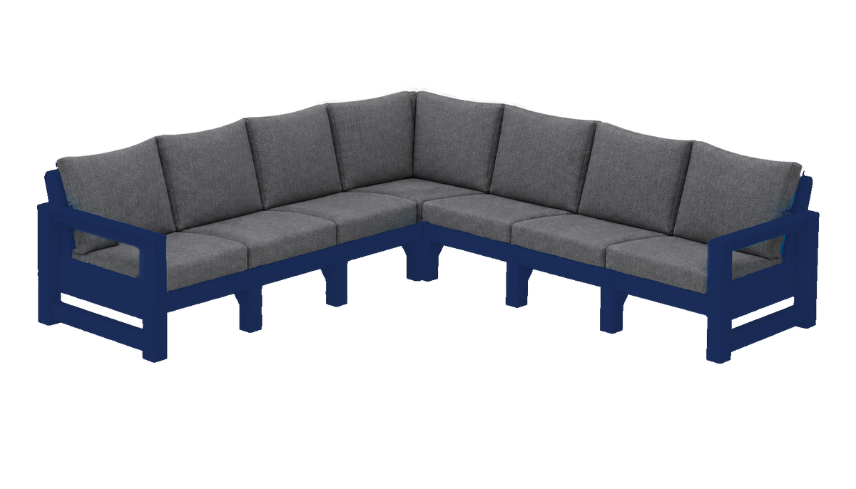 Modern Outdoor 7 Seater Sectional