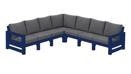 Modern Outdoor 7 Seater Sectional