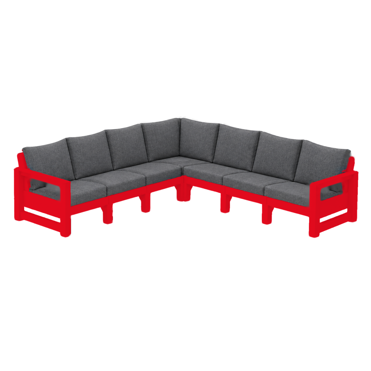 Modern Outdoor 7 Seater Sectional