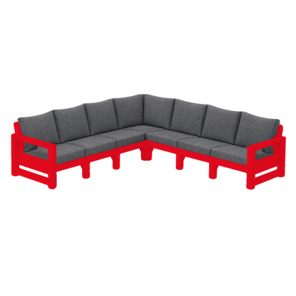 Modern Outdoor 7 Seater Sectional