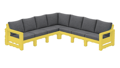 Modern Outdoor 7 Seater Sectional