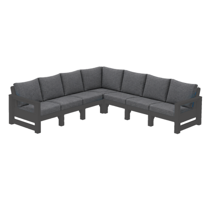 Modern Outdoor 7 Seater Sectional
