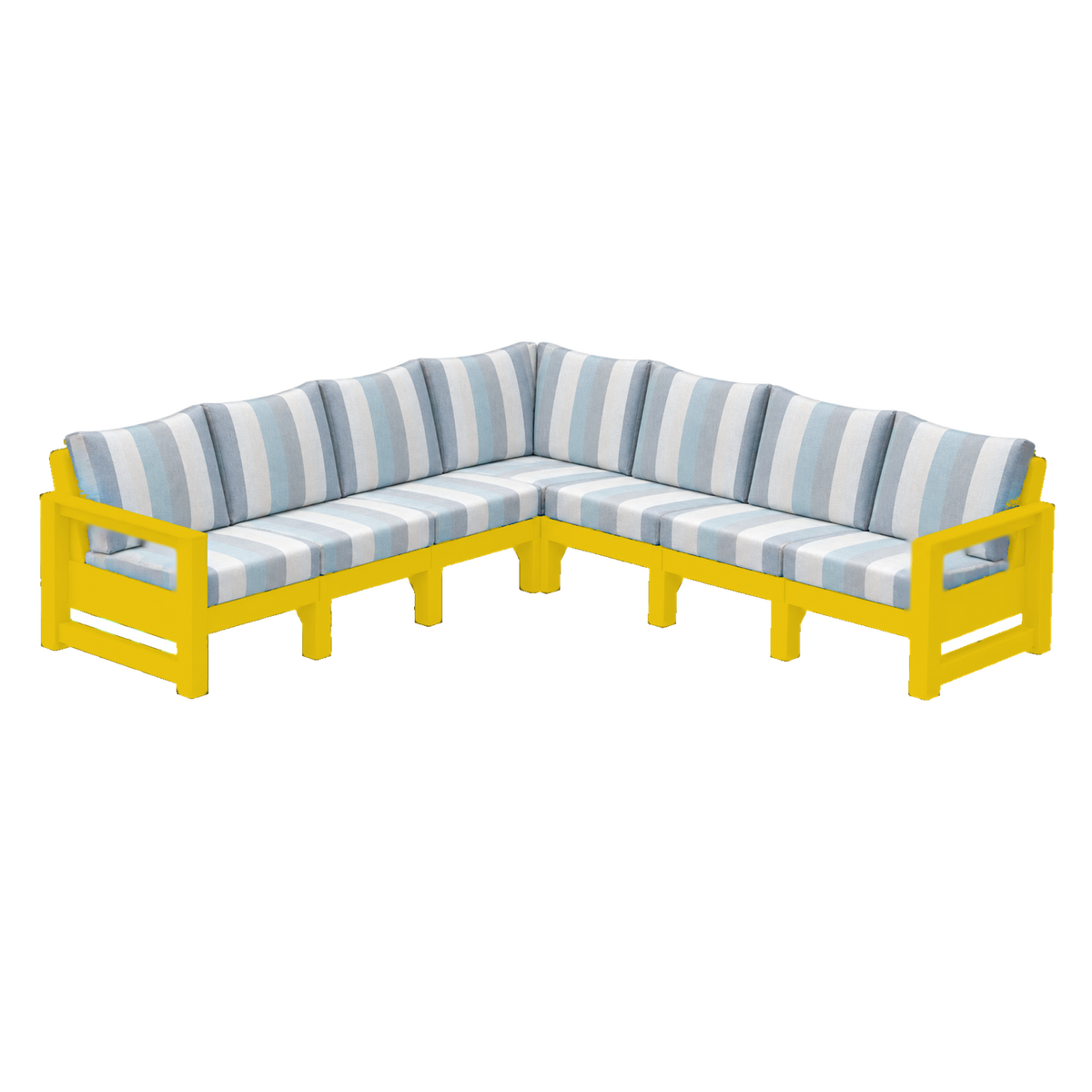 Modern Outdoor 7 Seater Sectional