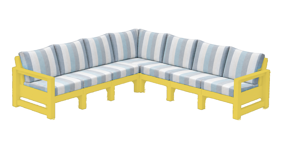 Modern Outdoor 7 Seater Sectional