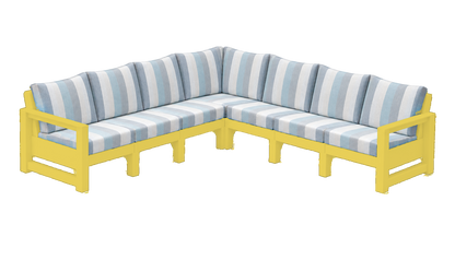 Modern Outdoor 7 Seater Sectional