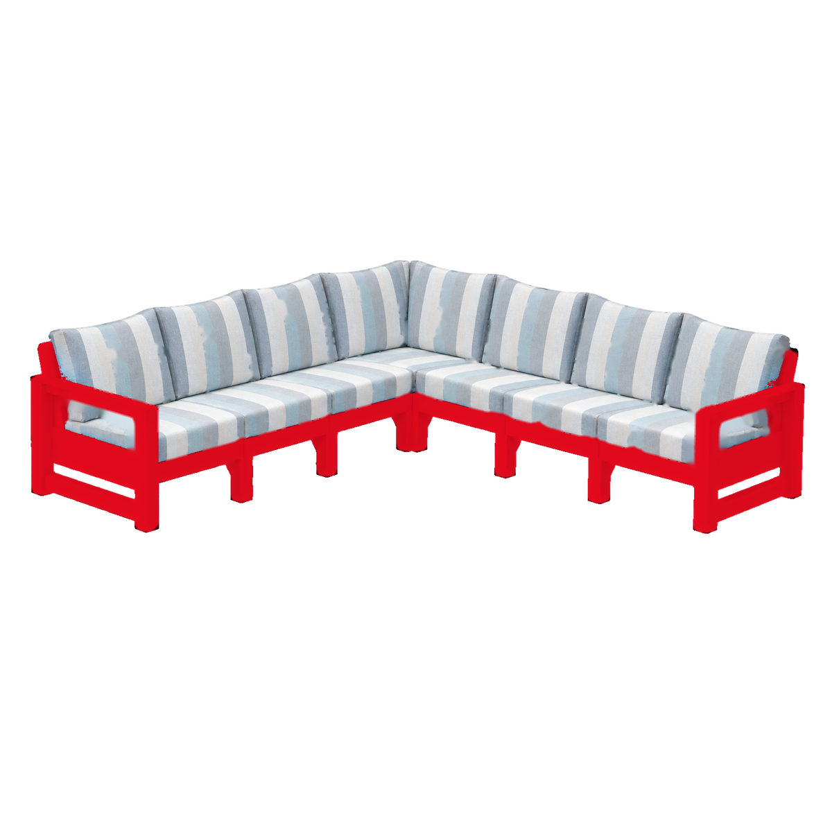 Modern Outdoor 7 Seater Sectional