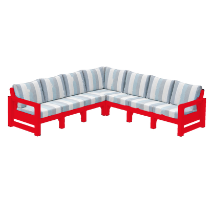 Modern Outdoor 7 Seater Sectional