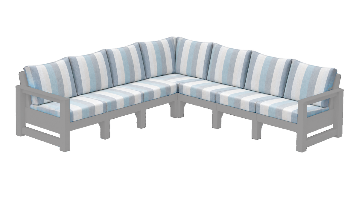 Modern Outdoor 7 Seater Sectional